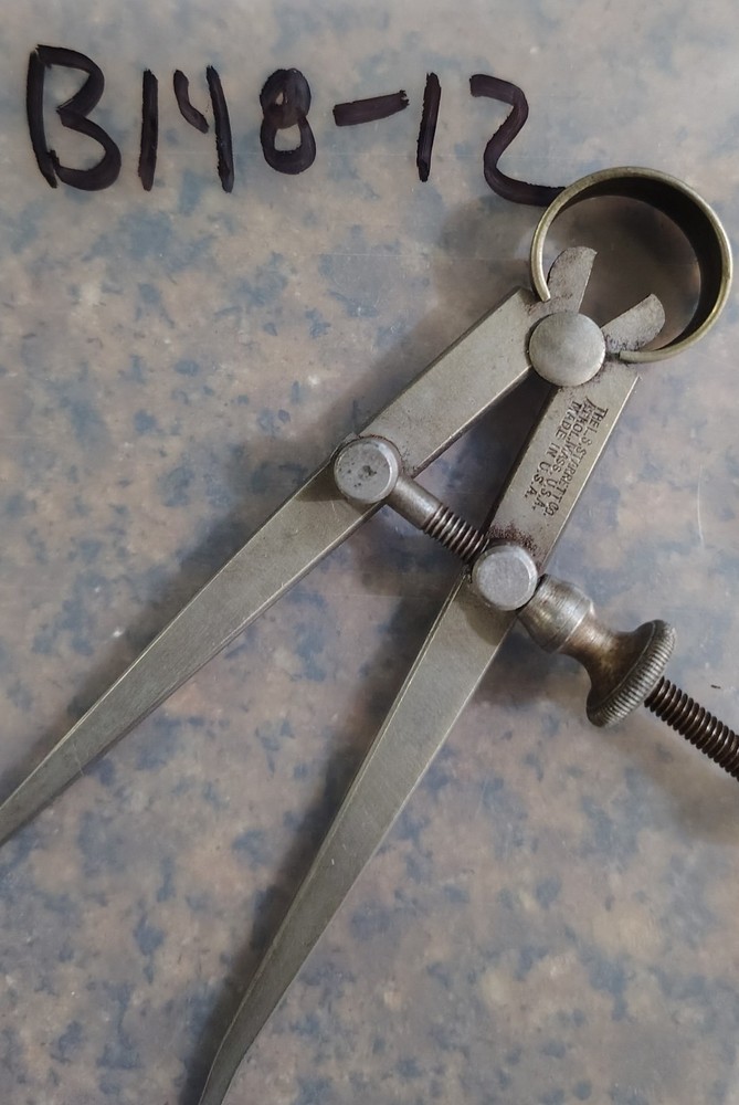 🗽 VINTAGE STARRETT 4-1/2" ID CALIPER