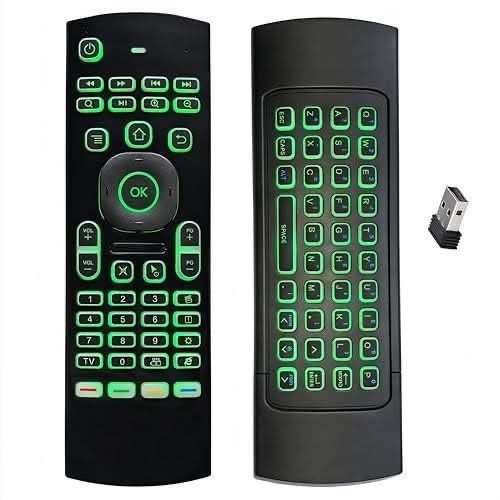 A95X BOX Wi-Fi HDMI Keyboard Controller LED Lighting Portable Black