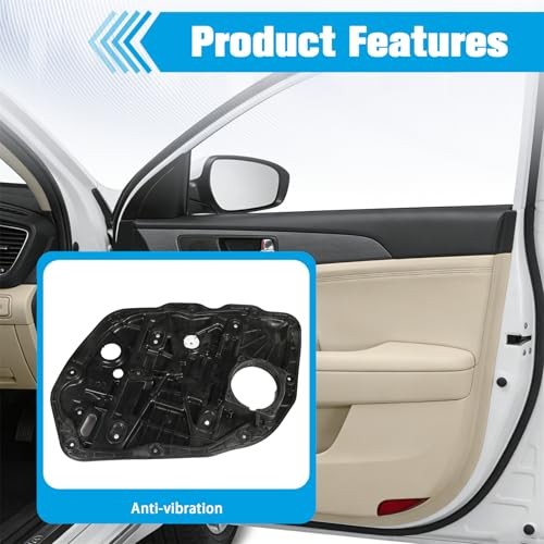 Front Power Window Regulator Right Passenger Side Replacement for Kia Optima