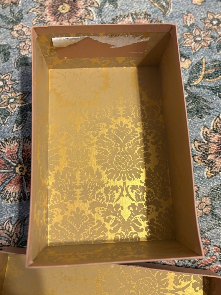 Authentic Miu Miu Shoe Box + 2 Dust Bags Replacement Packaging — Read