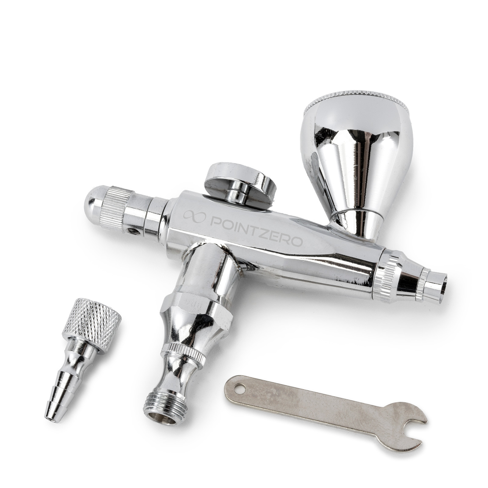 Stubby Single Action Gravity Feed Airbrush