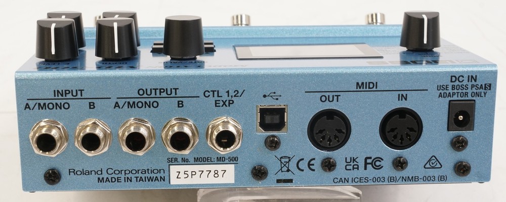 BOSS MD-500 Modulation Pedal with 12 Modes and 28 Modulation Types