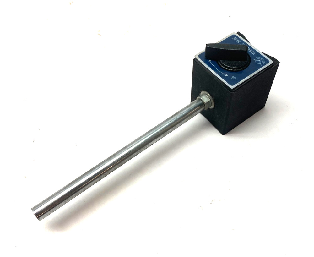 Aerospace Magnetic Base Test Tool/Indicator Holder 7" Post, 9" Overall Height