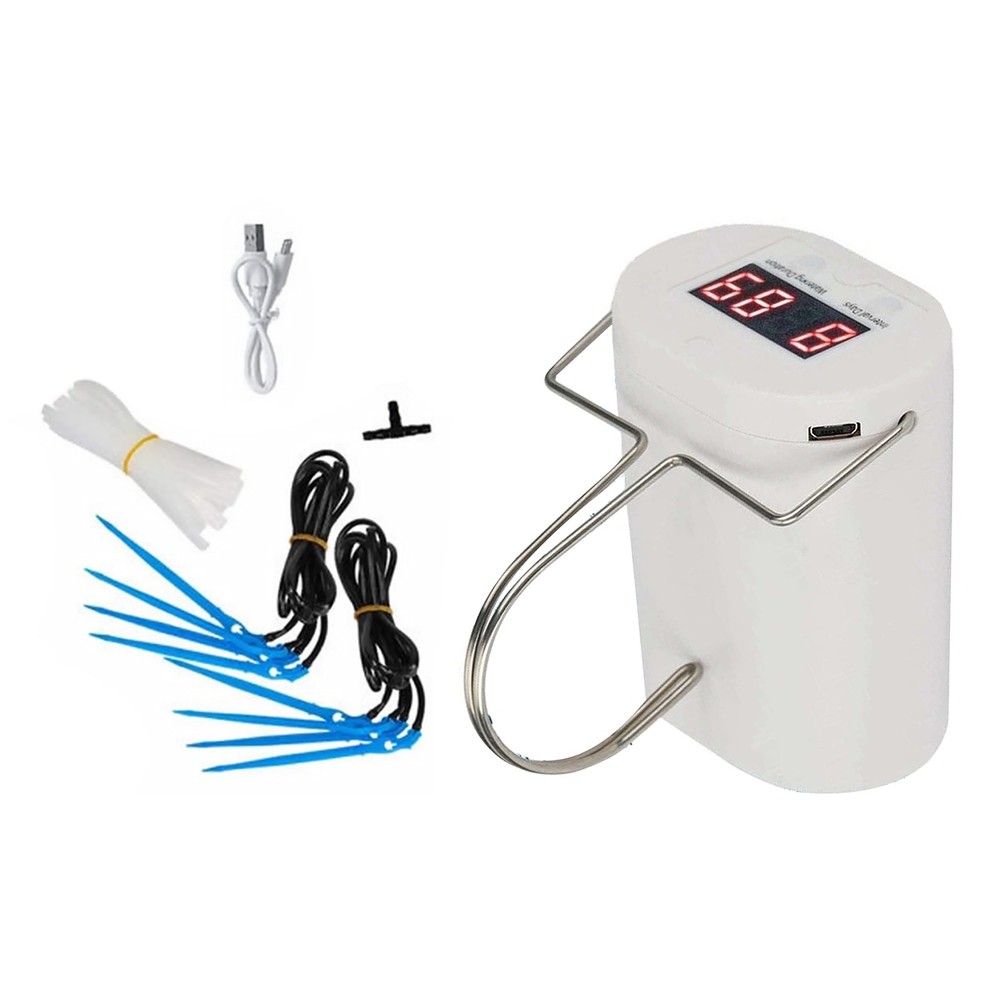 Smart Watering Device with Auto Stop Function When Water Source is Depleted