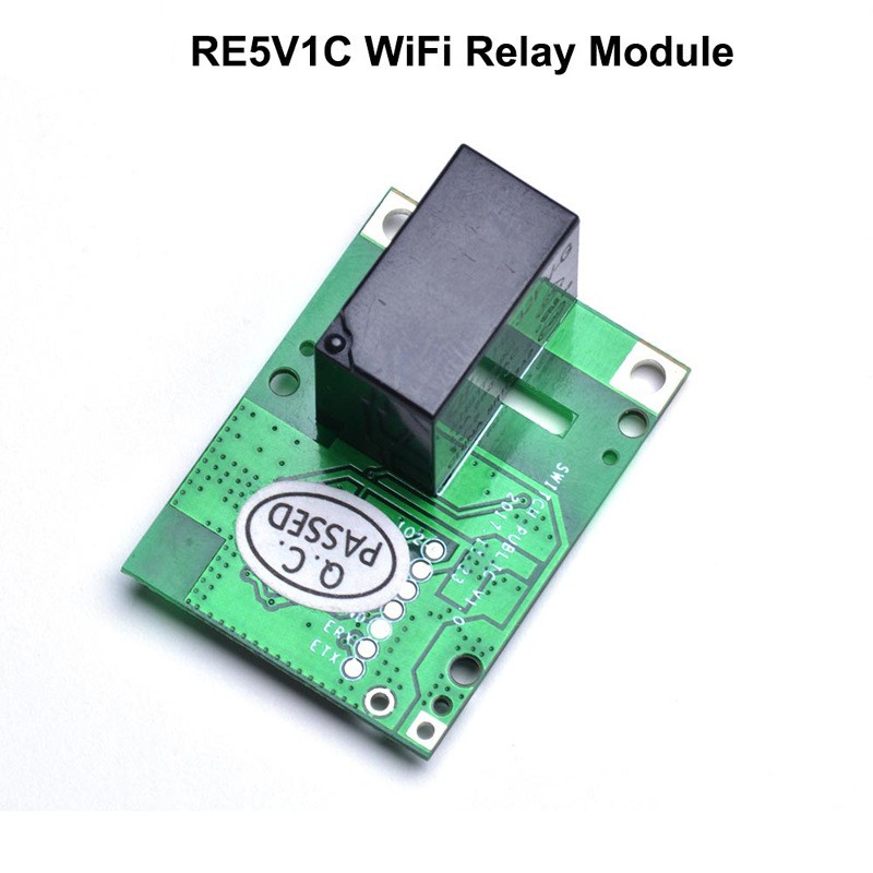 RE5V1C 5V WIFI 10A Inching/Selflock Relay Module PCB DIY Board Remote Control
