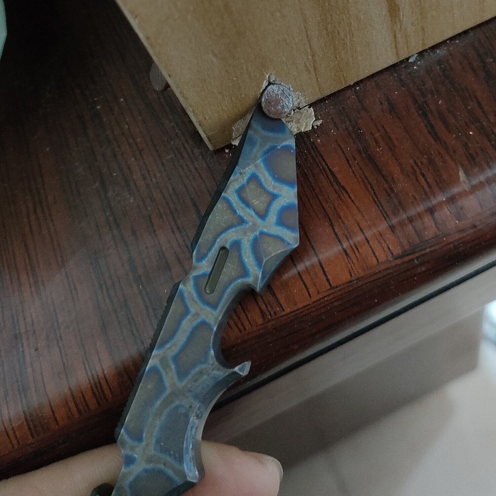 Solid Titanium Tactical Survival Multi Pocket Tool Pry Bar Crowbar Opener EDC