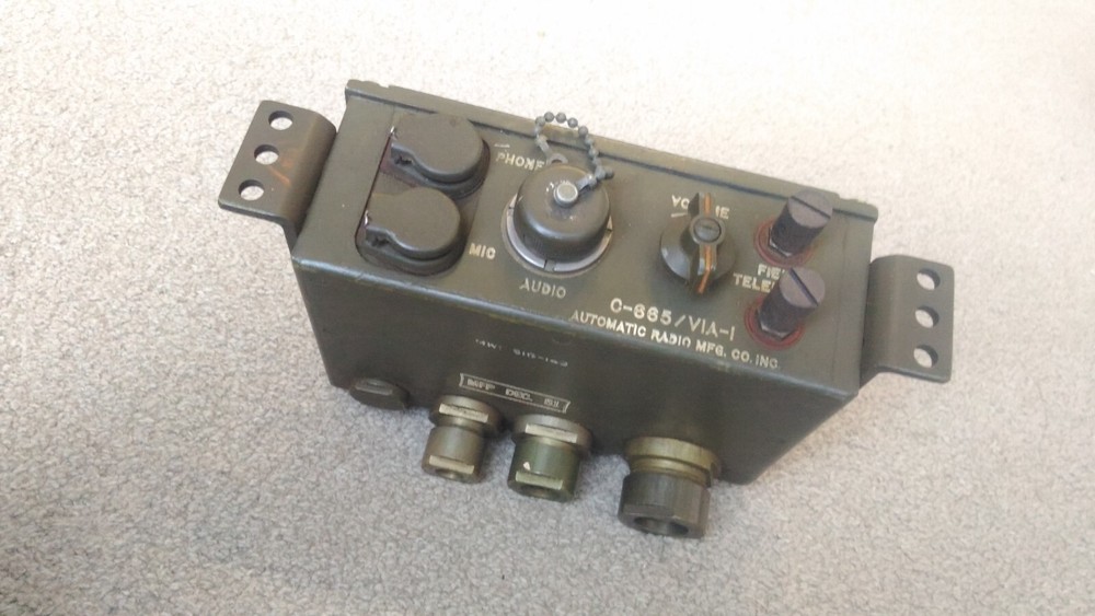 C-665/VIA-1 Interphone Control for Armored Vehicles