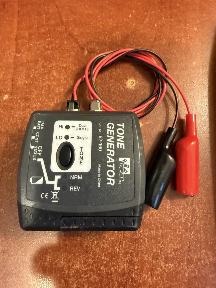IDEAL Pro Tone & Probe Cable Tracing Kit 33-864 Read Description!