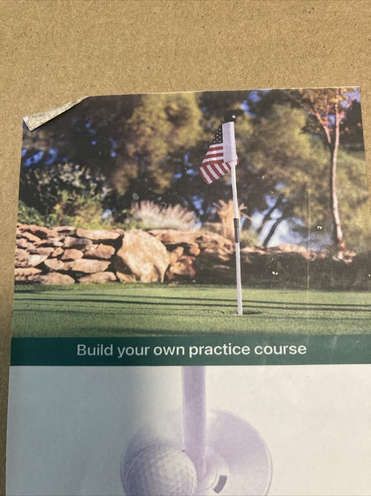 Watsy Golf Flagstick Set, Home Training With Putting Hole Cup