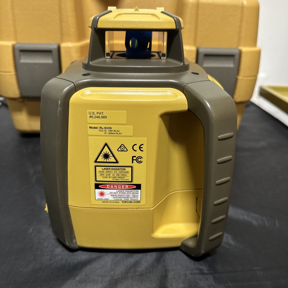 Topcon Solutions RL-SV2S Lazer Level With LS-80L Rotating Receiver With Remote