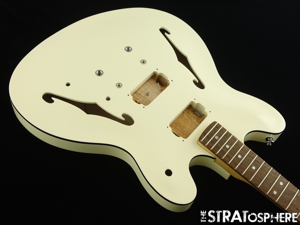 Fender Squier Affinity Starcaster Deluxe BODY & NECK Maple Olympic White