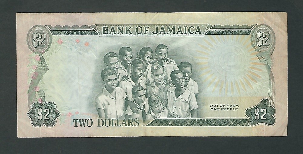 Jamaica - Two (2) Dollars, 1960