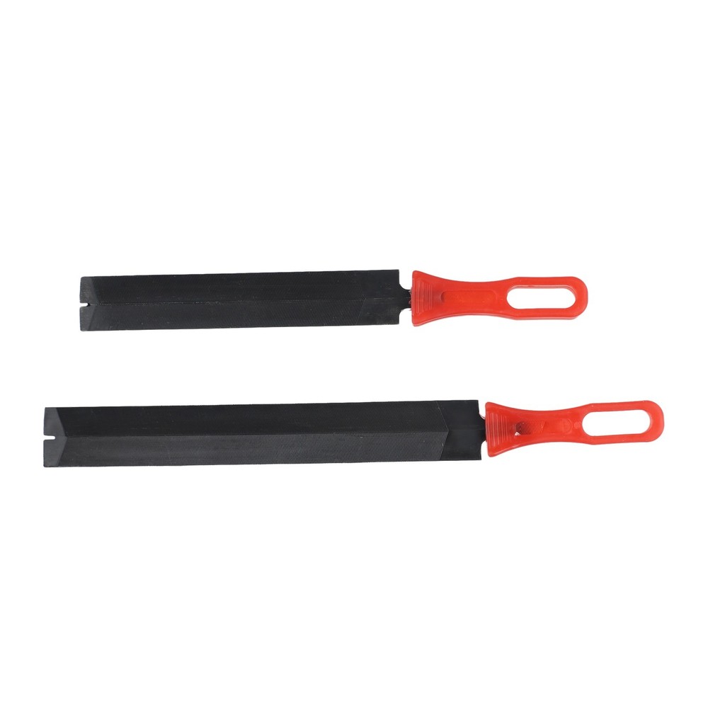 Perfect Cutting Edges 2PCS Hand Saw Files for Sawtooth Sharpness