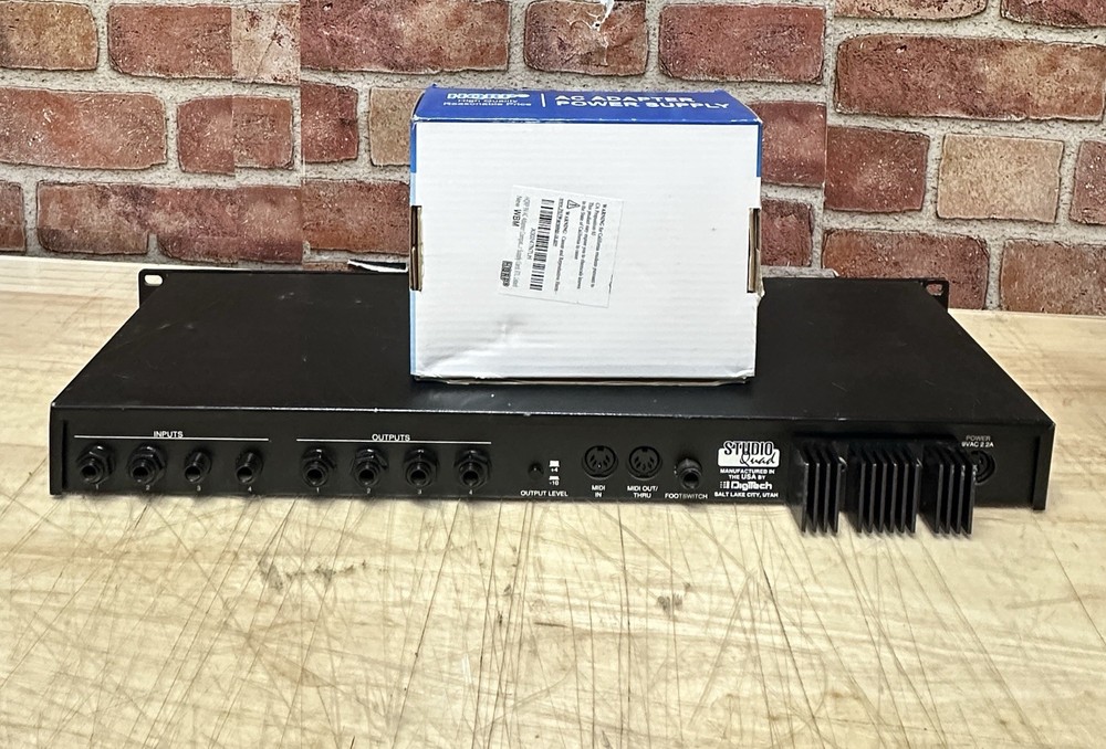 DigiTech Studio Quad 4 In 4 Out Mutli Effects Processor