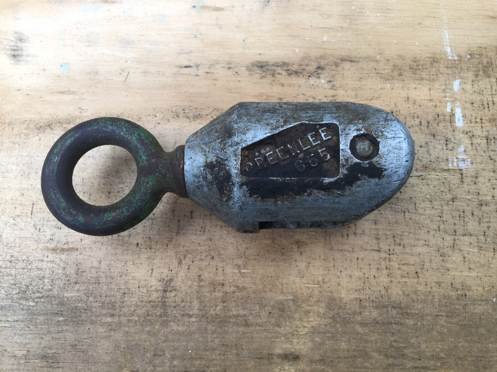 Greenlee Ensley 655 Cable Pulley
