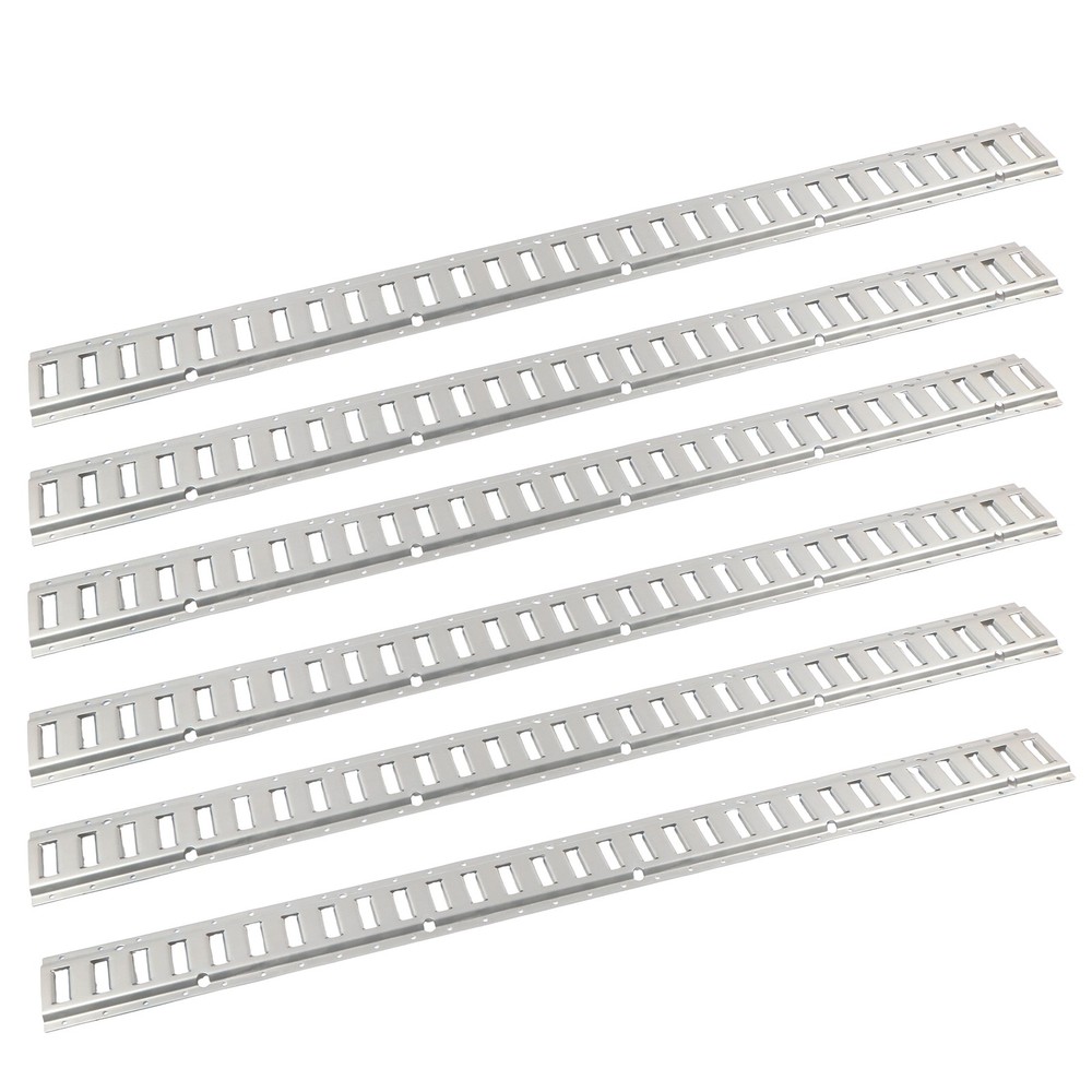 LABLT Secure Cargo 6 Pack 5' E Track Tie Down Rail System For Trailers Truck Van