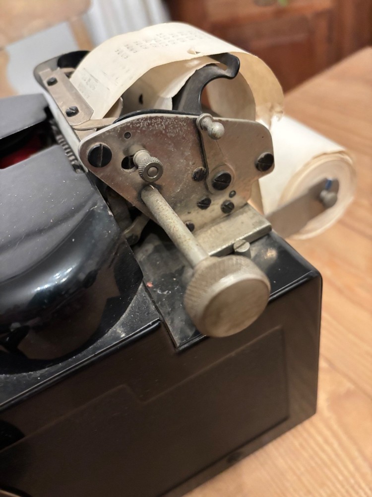 Vintage 1950's RC Allen Calculators "66" Adding Machine