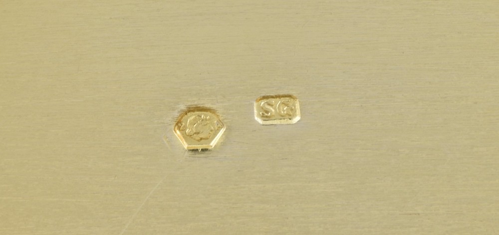 Antique Austrian-Hungarian Solid Silver Enamel Patch Pill Box, Vienna, 1872