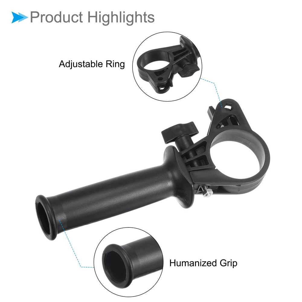 Adjustable Side Front Auxiliary Hammer Handle 41-44mm Range Replacement