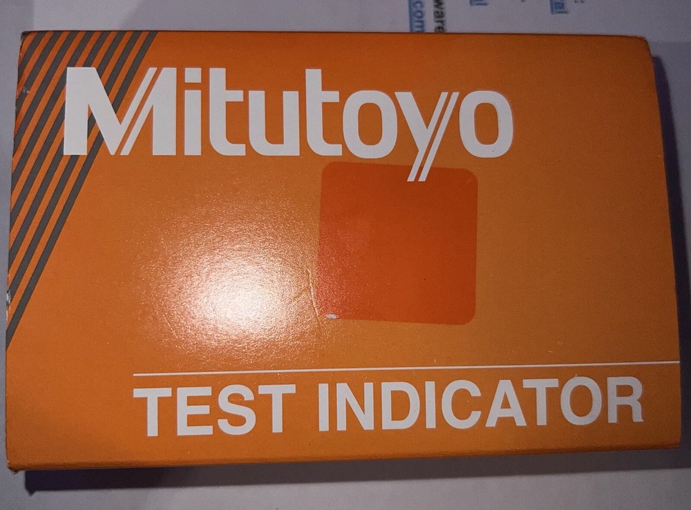 Mitutoyo 513-412-10E Dial Test Indicator Basic Set with Standard 0.03 in. Long