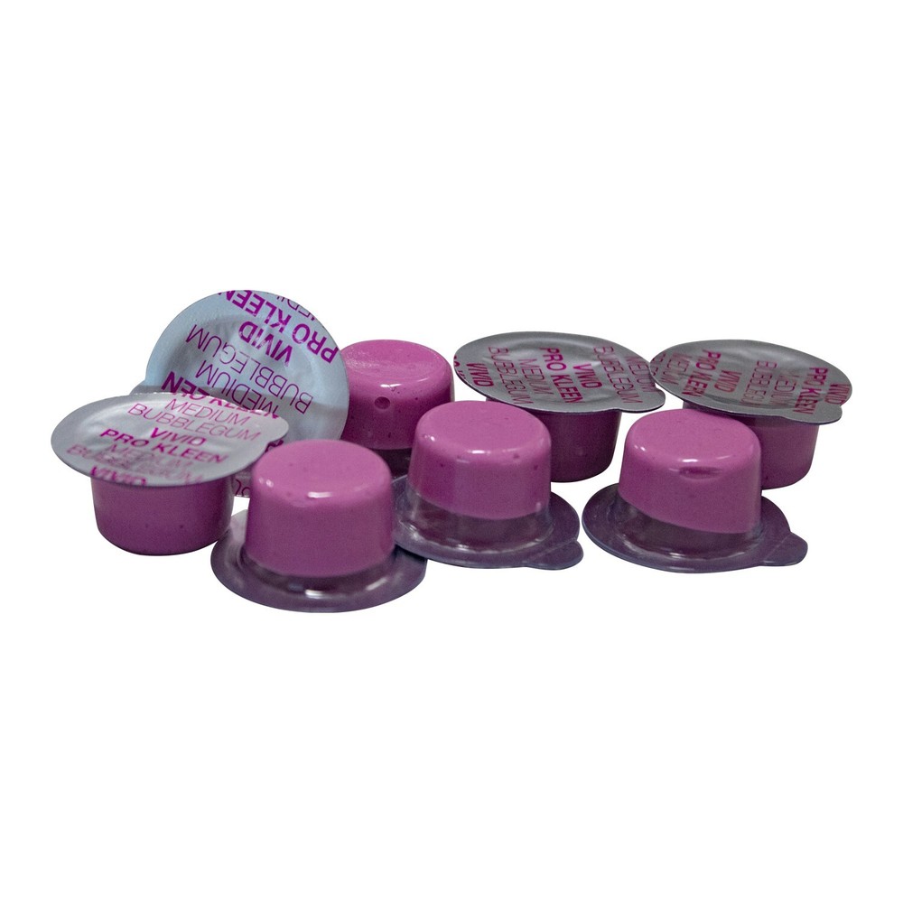 2 Boxes Dental Prophy Paste 400 cups Prophylaxis NonSplatter Med Grit Bubblegum