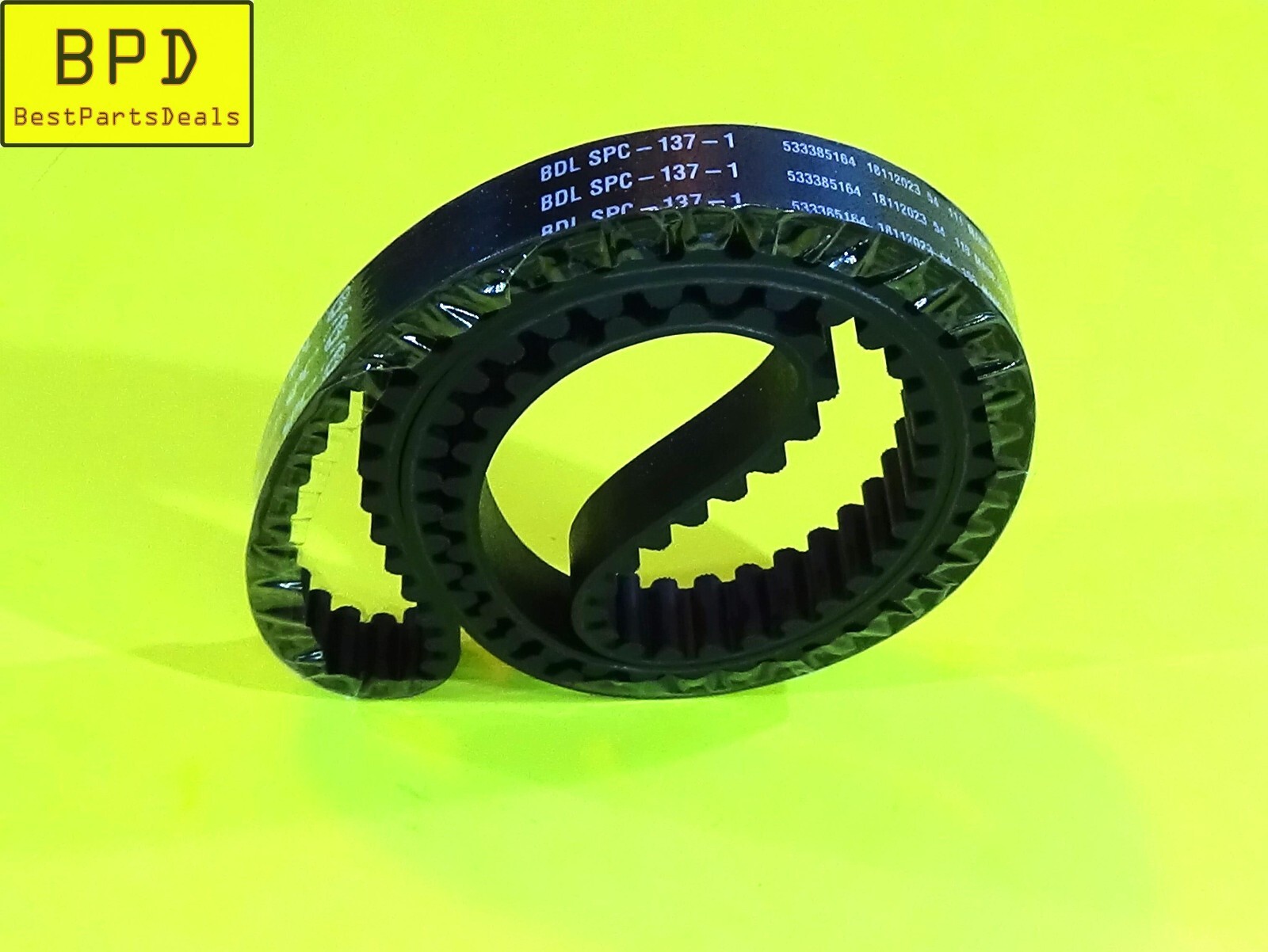 Goodyear Falcon 1" Wide 137 Teeth Transmission Rear Drive Belt SPC BDL SPC-137-1