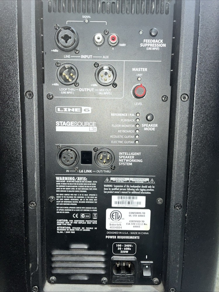 LINE 6 STAGESOURCE L3T SPEAKER