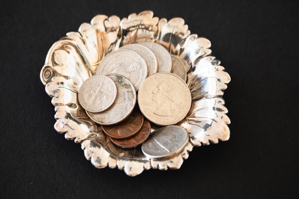 Leaf Dish By Barker Ellis Silverplate England Menorah Hallmark