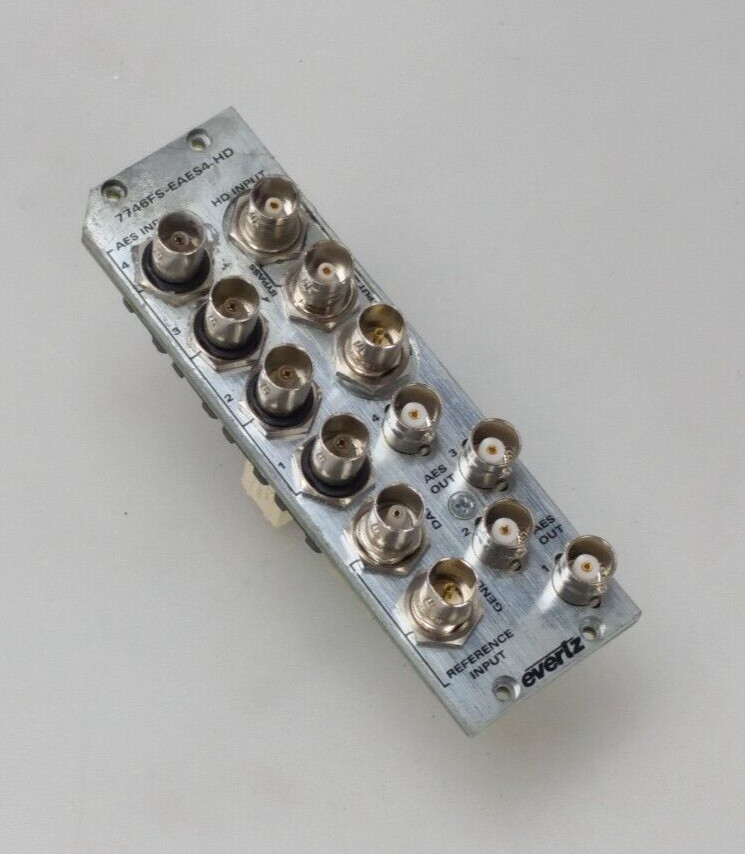 Evertz Back Panel  7746FS-EAES4-HD