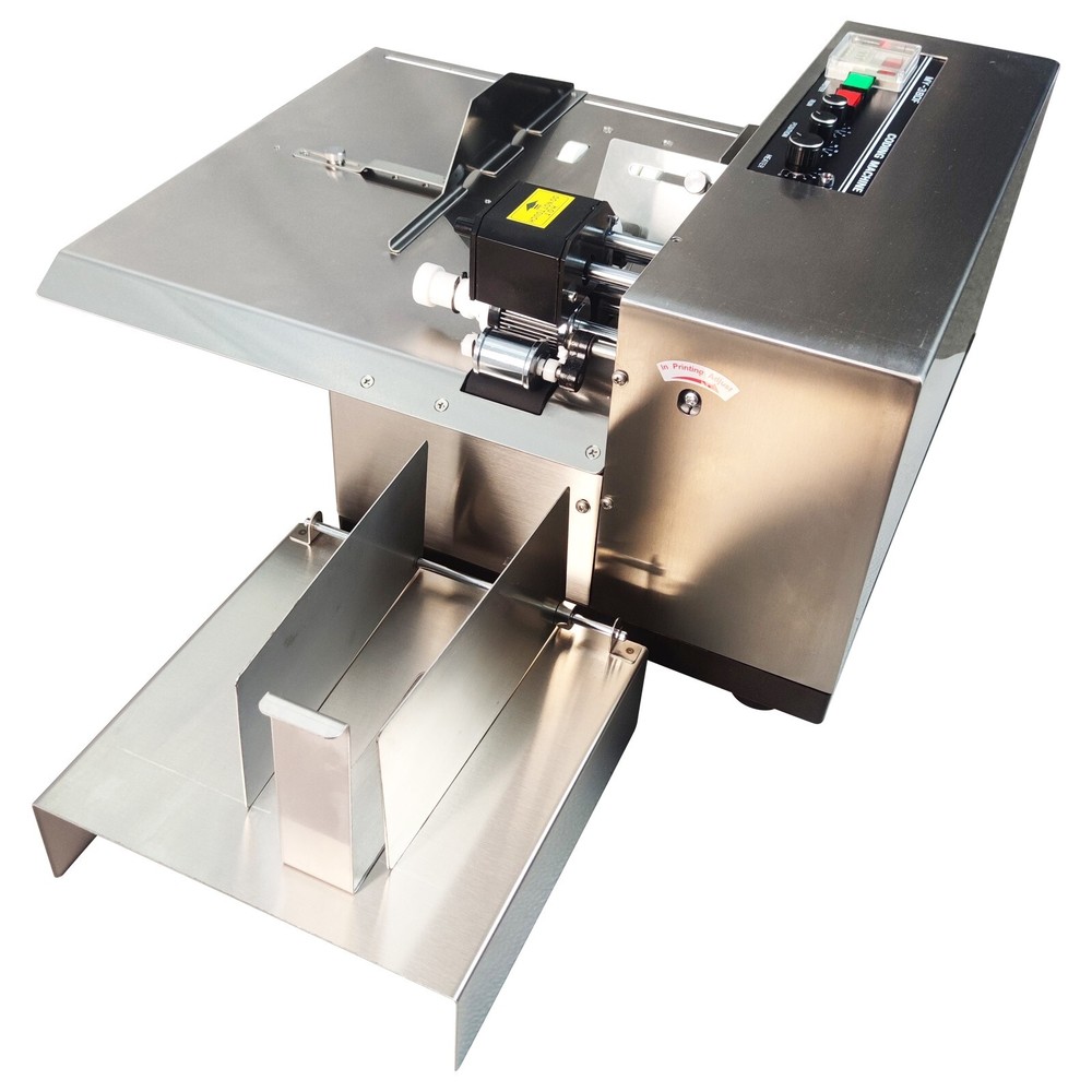 110V Continuous Date Coding Machine Ink Wheel Coding Machine for Package Printi