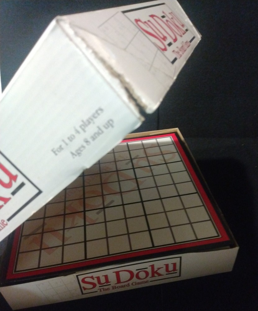 Sudoku Board Game The Original 1-4 Player Version by Pressman 2005 - pre owned