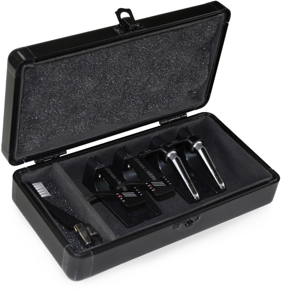 Odyssey KCC4PR2BL Quad Turntable Cartridge Case - Black