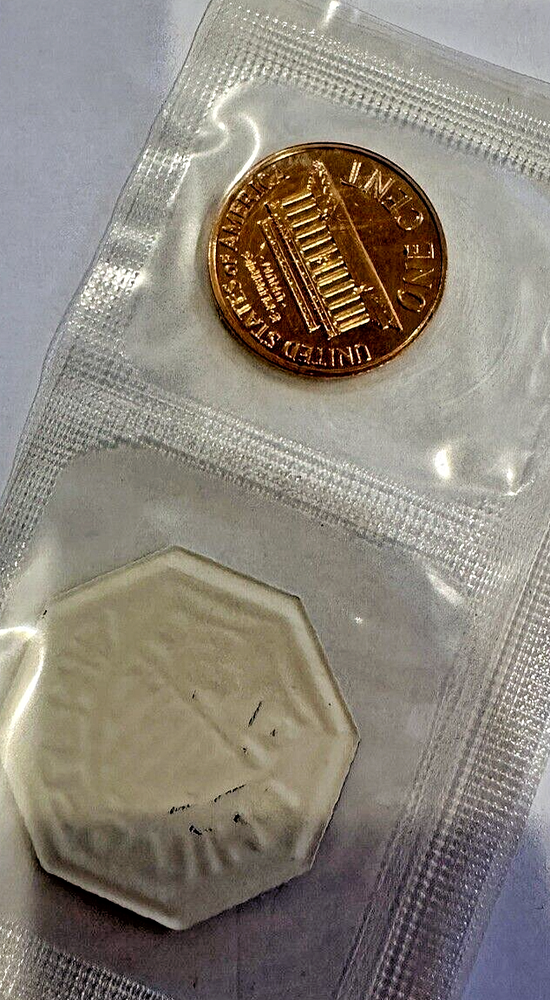1963 LINCOLN Proof Cent w/Mint Token ~ Sealed Mint Cello ~From Original Mint Set