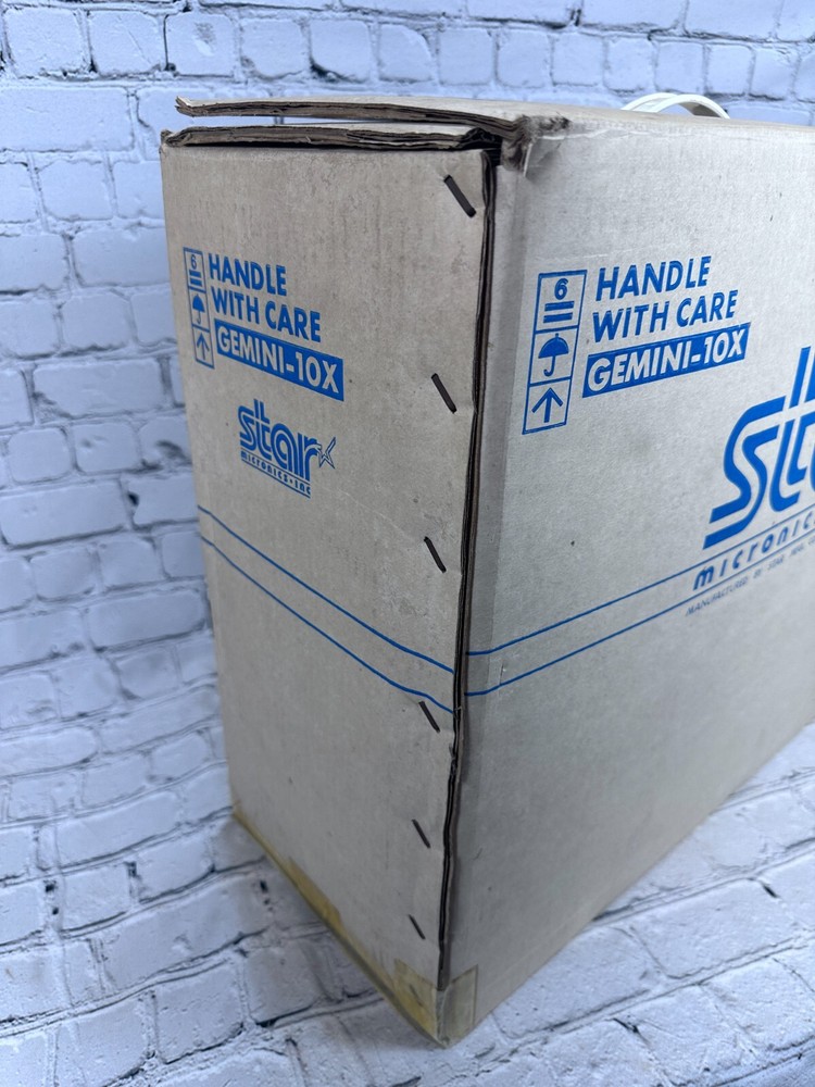 Star Micronics Gemini 10X Dot Matrix Printer GOOD WORKING COND. SEE *VIDEO*