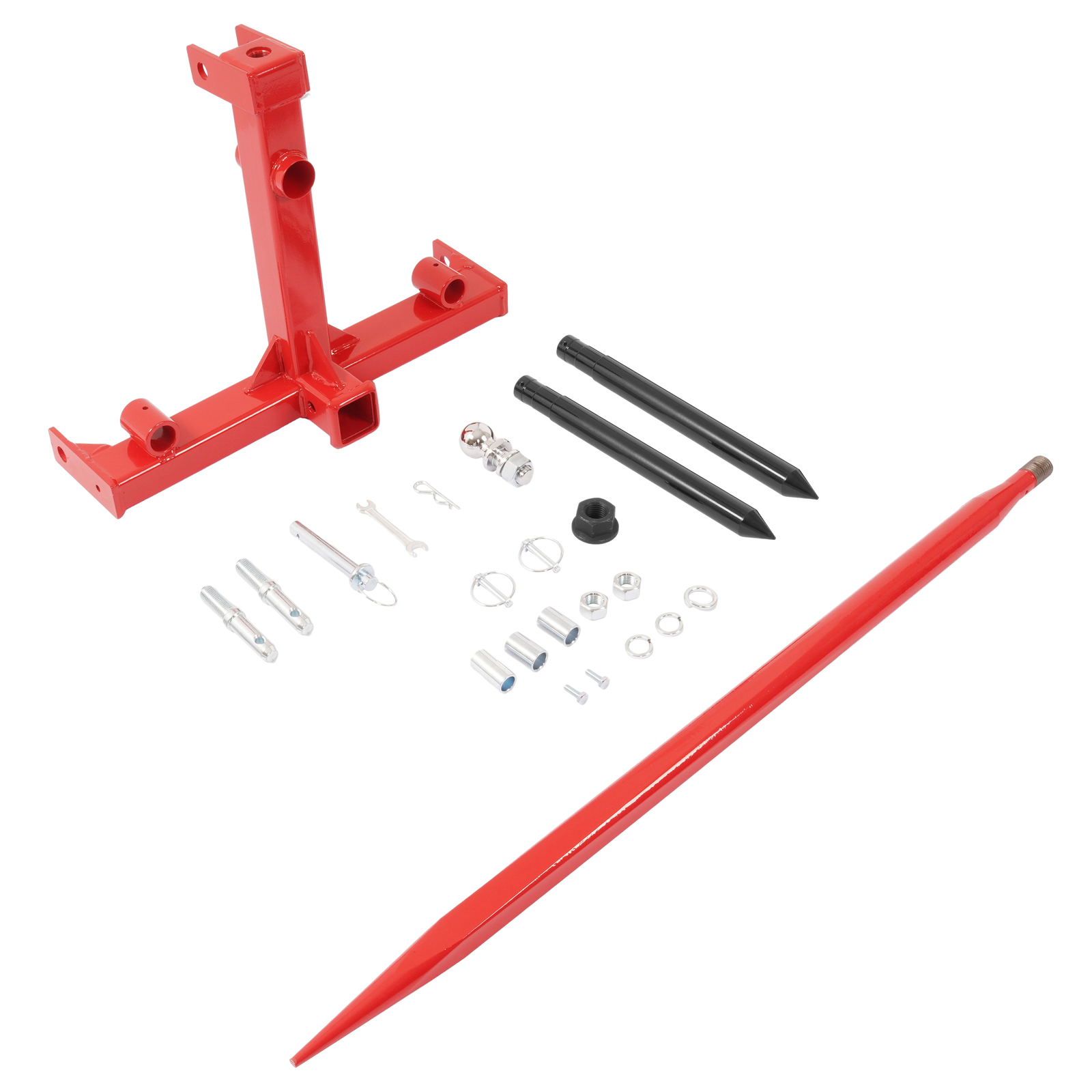 3 Point Gooseneck Ball Trailer Hitch for Cat 1 Tractor