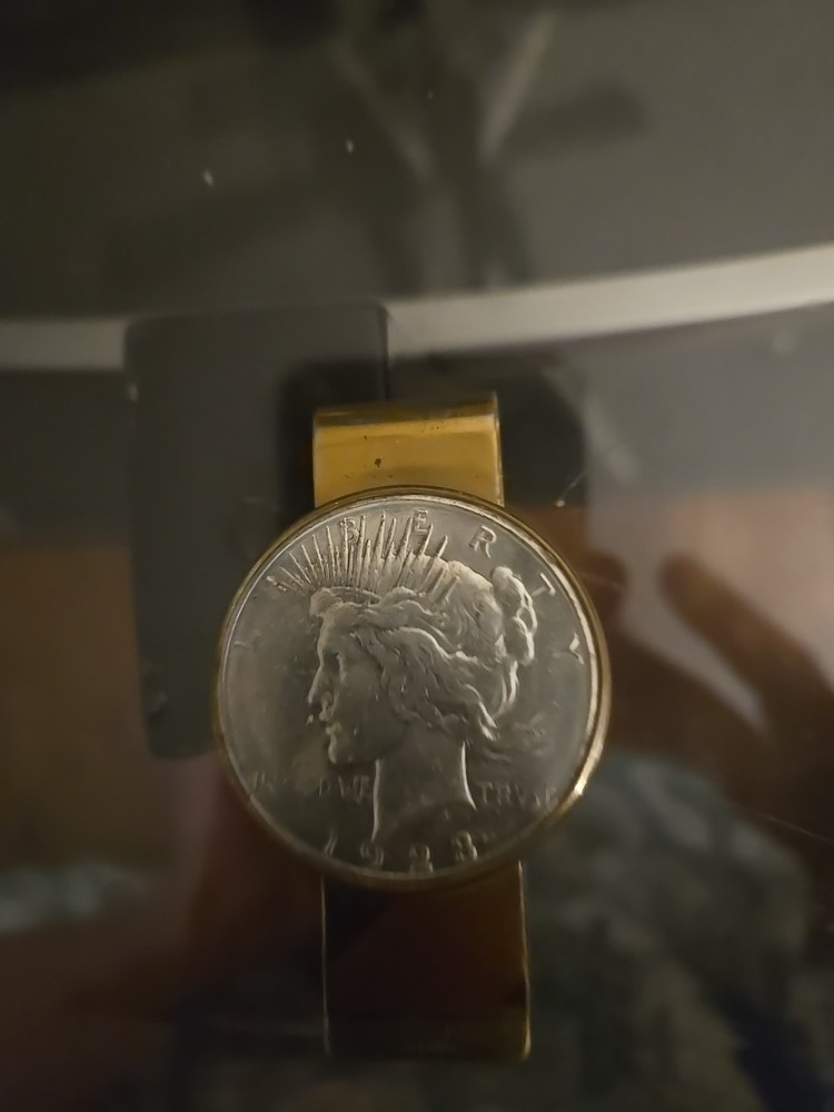 1923silver Dollar Money Clip
