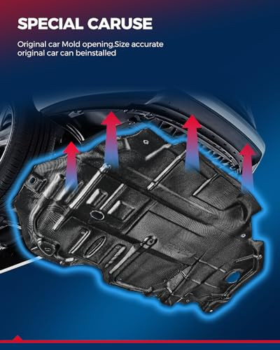 Engine Splash Shield Compatible with 2013-2019 Escape, 2015-2018 M-kc