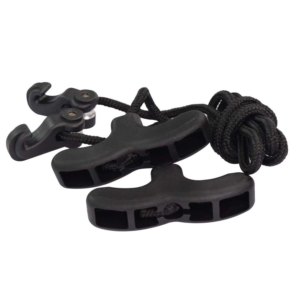 Archery World Crossbow Cocking Device Double Handle Crossbows 2 Finger Black