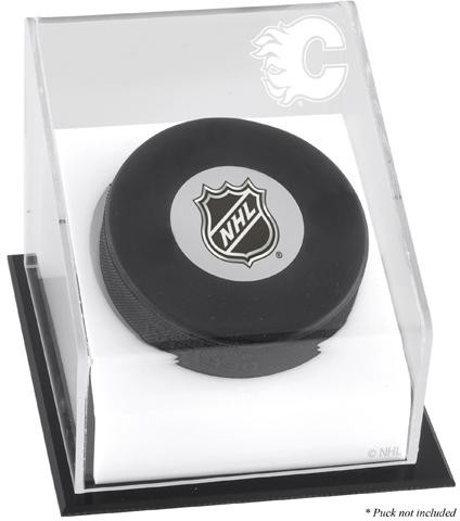 Calgary Flames Puck Logo Display Case - Fanatics