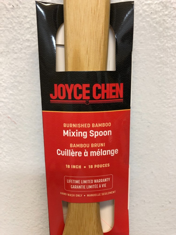 Joyce Chen 33-2007 Natural Bamboo Spoon 18"