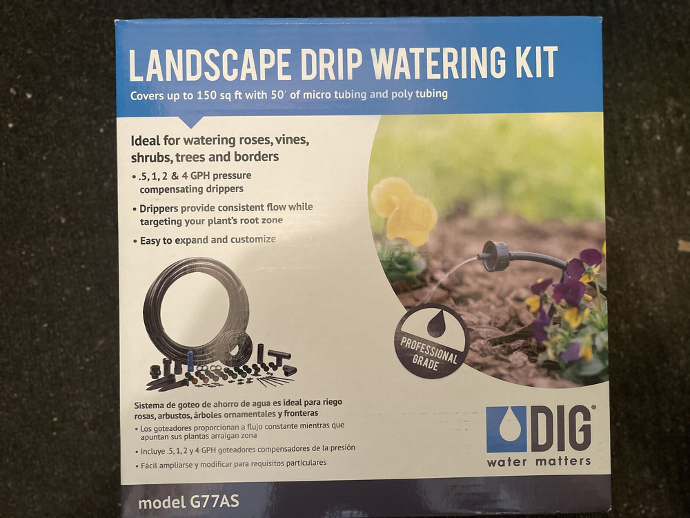 Dig G77AS Landscape Drip Irrigation Kit