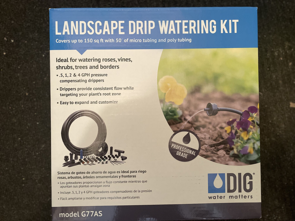 Dig G77AS Landscape Drip Irrigation Kit