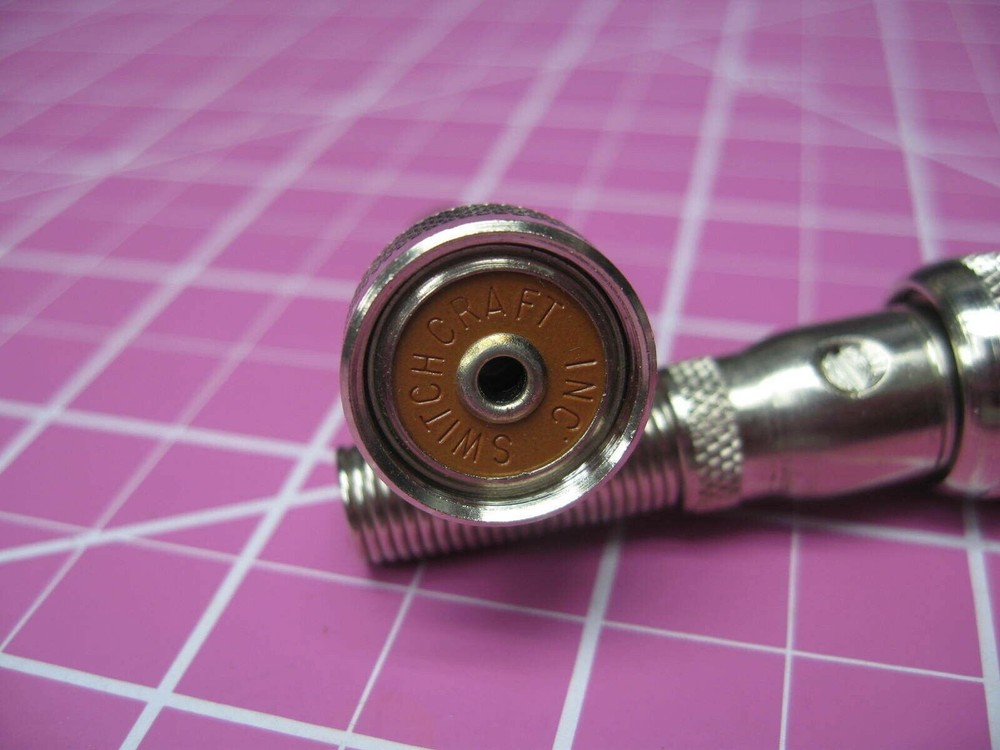 Switchcraft 2501F Microphone Connector - Mic/ VTVM Probe Connector