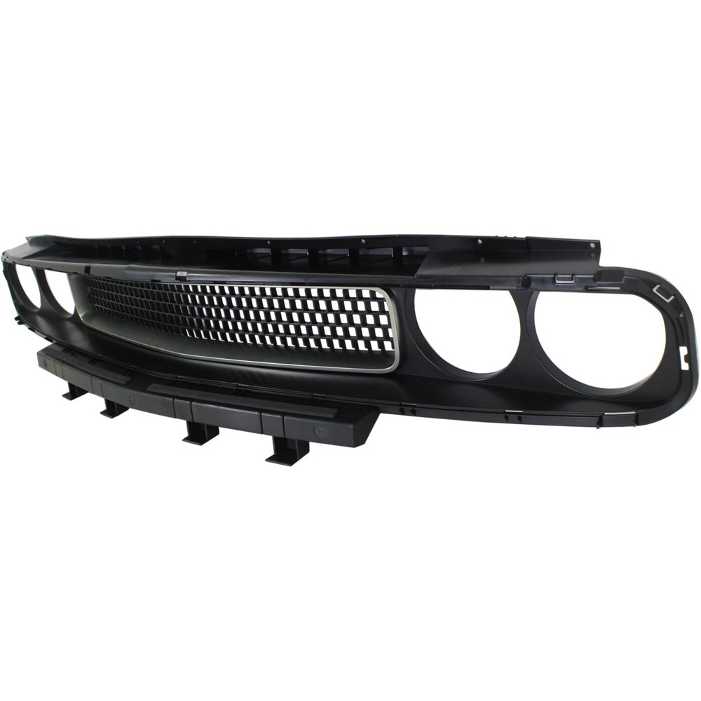 Grille For 2008-2014 Dodge Challenger Textured Black Plastic