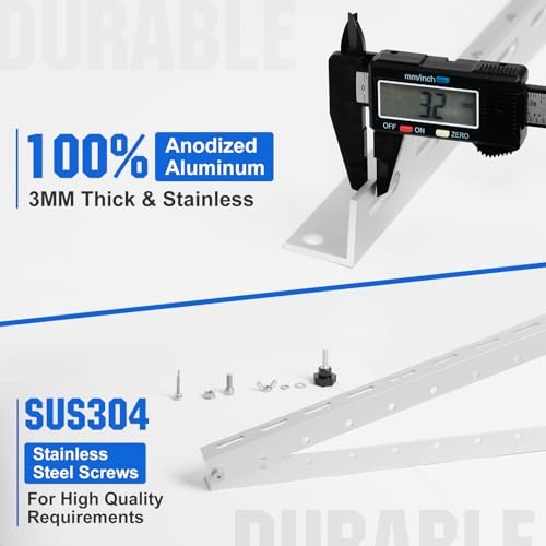 Upgraded 45in Solar Panel Mount Brackets, with Foldable Tilt 45in (1-Pack)