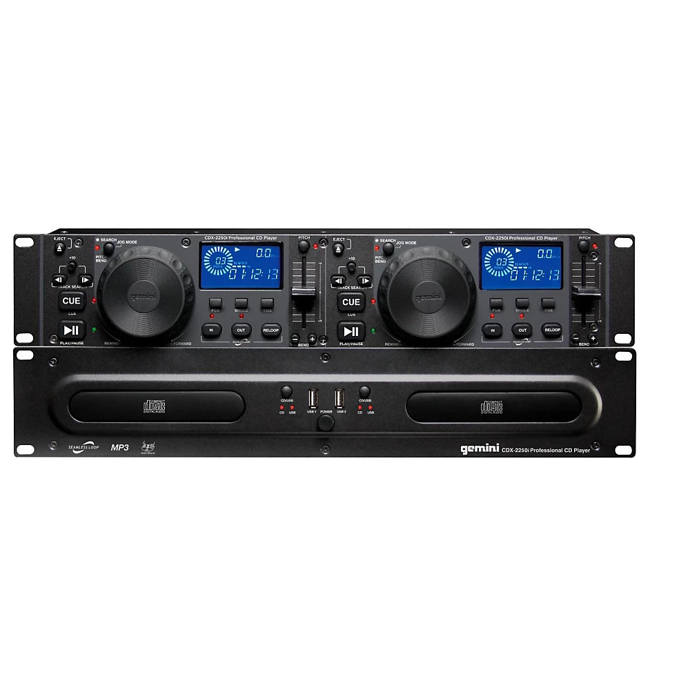 Gemini CDX-2250i Dual CD Player