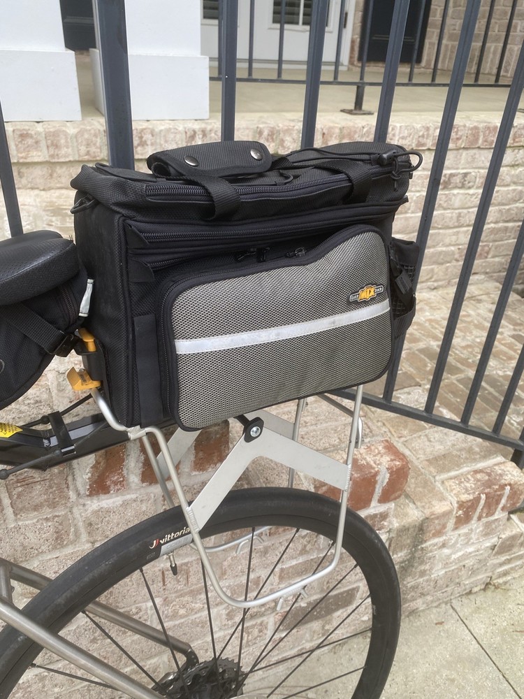 Topeak MTX Beam Rack, Trunk Bag, Side Frame used