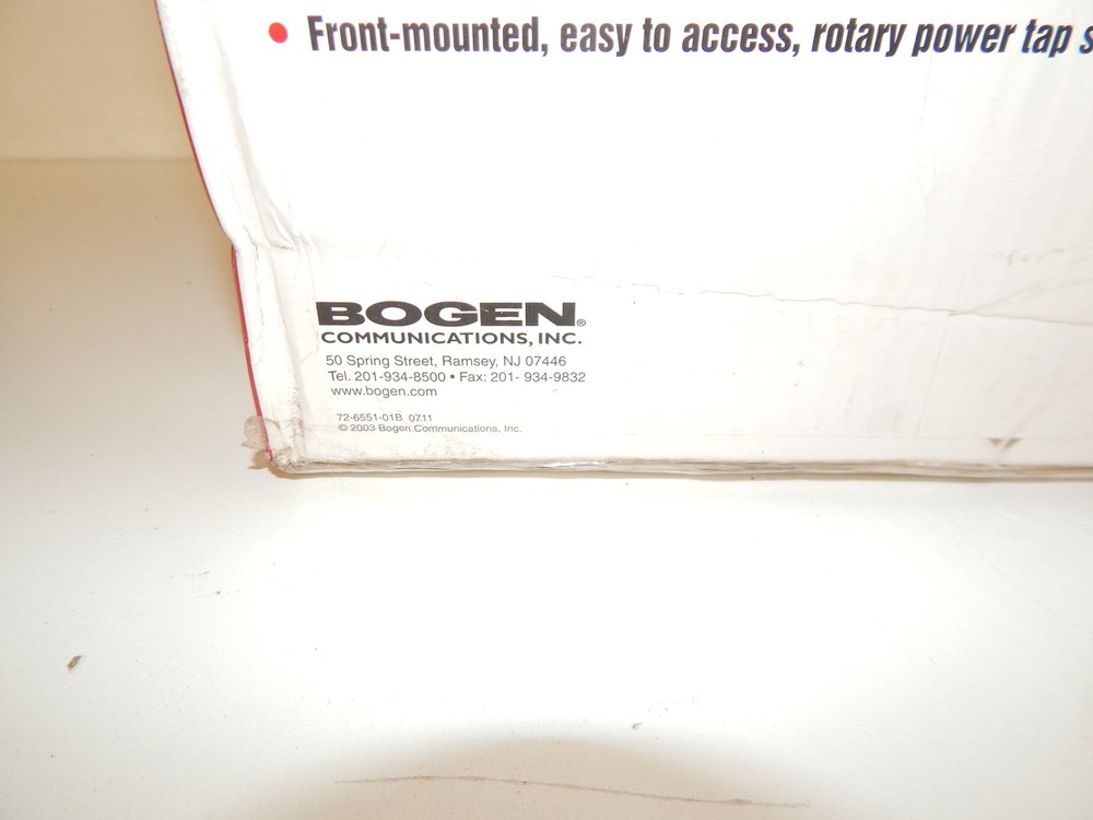 ^^ Bogen OCS1 Orbit Ceiling Speaker 100W 70V 16 Ohm White- SET- NEW (EKC35)