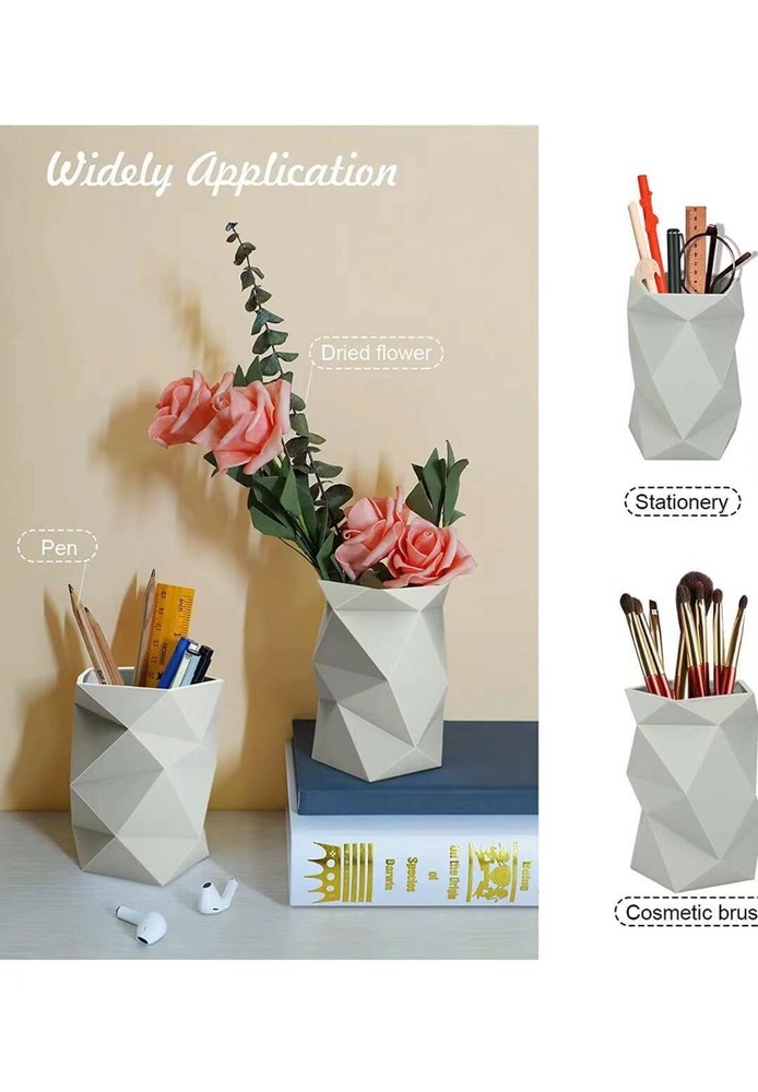 Creative Design Silicone Pen and Pencil Holder (Orange)
