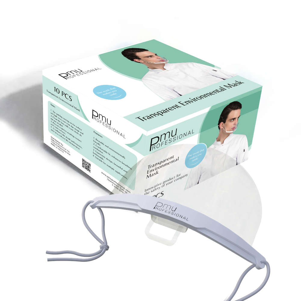 Anti-fog Plastic Masks 10 Pcs